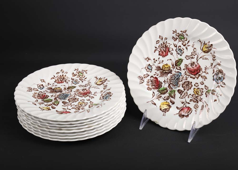 Johnson Brothers "Staffordshire Bouquet" Ironstone Dinnerware