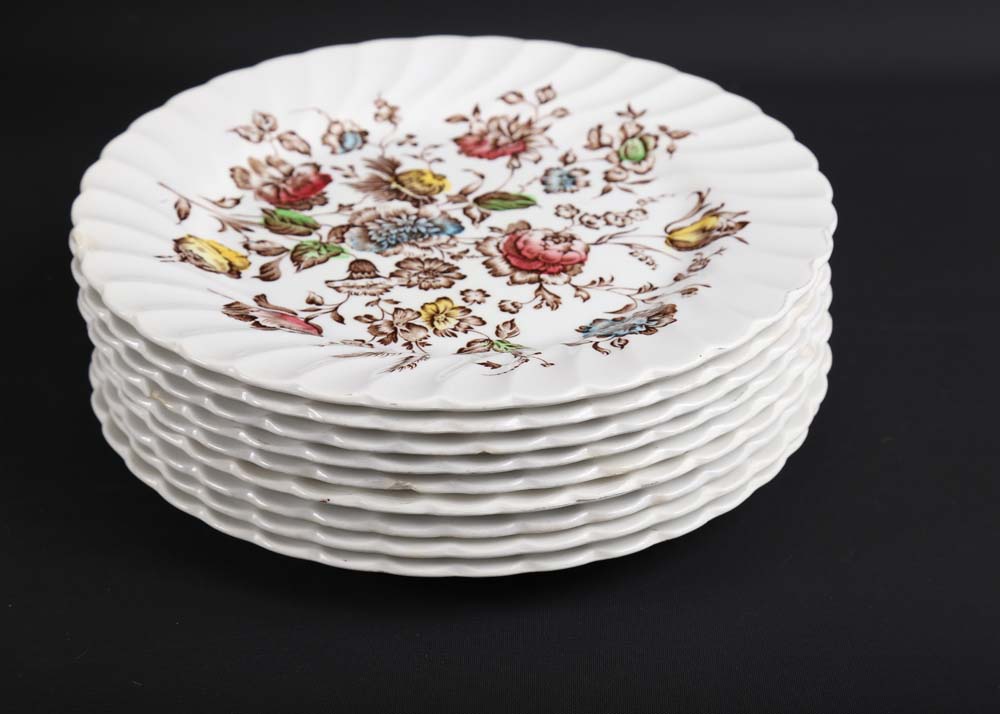Johnson Brothers "Staffordshire Bouquet" Ironstone Dinnerware