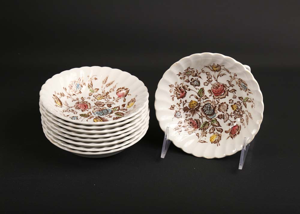 Johnson Brothers "Staffordshire Bouquet" Ironstone Dinnerware