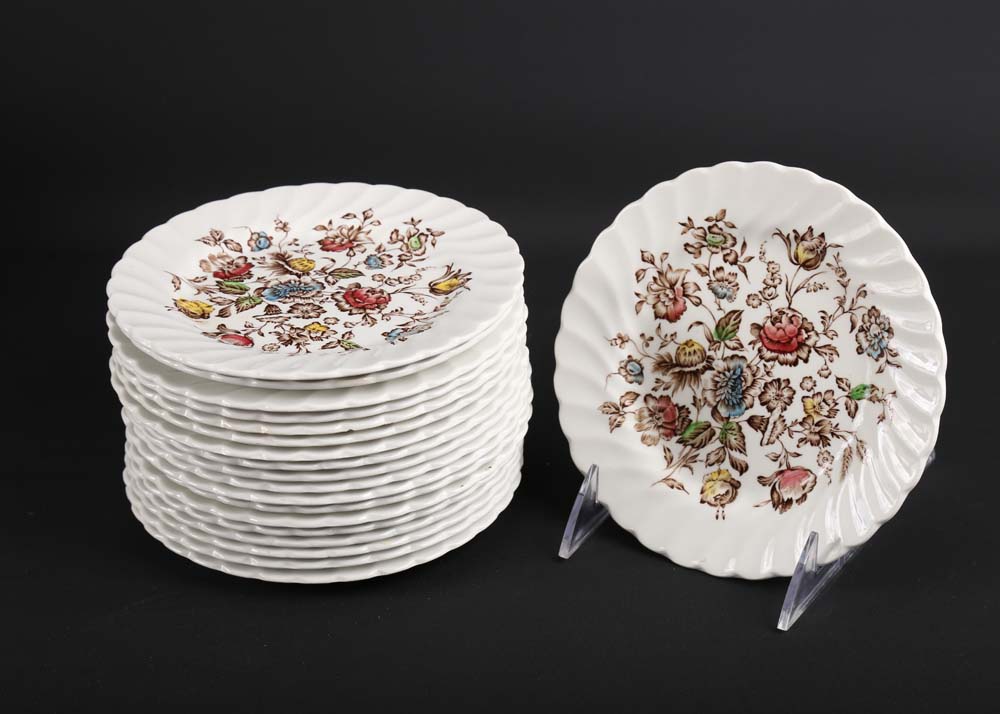 Johnson Brothers "Staffordshire Bouquet" Ironstone Dinnerware