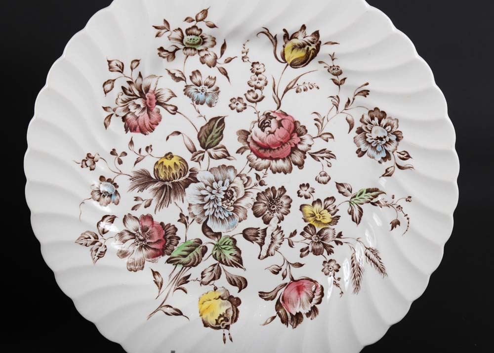 Johnson Brothers "Staffordshire Bouquet" Ironstone Dinnerware