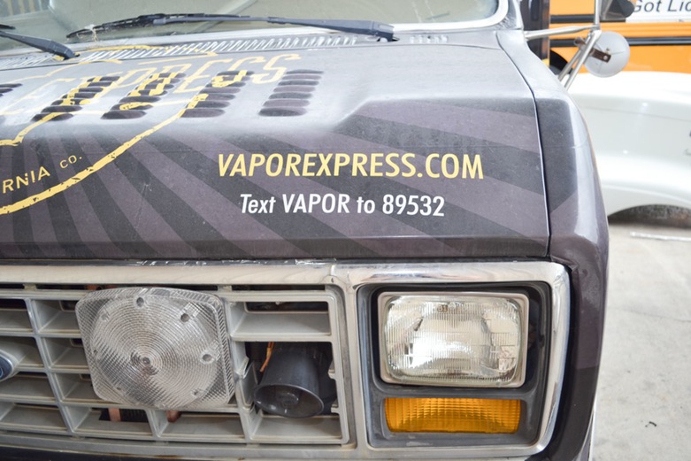 1985 Ford Ambulance Converted To "Vape" Truck