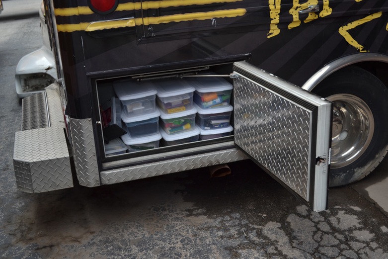 1985 Ford Ambulance Converted To "Vape" Truck