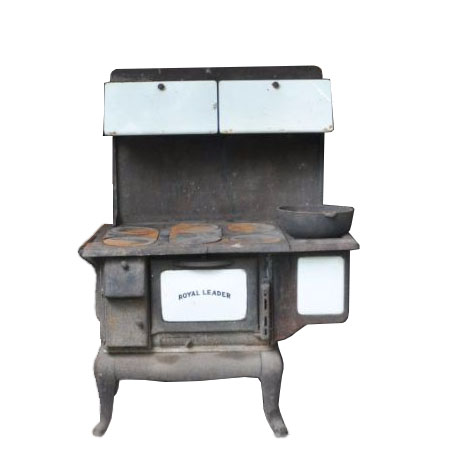 Antique Royal Leader Cast Iron Stove