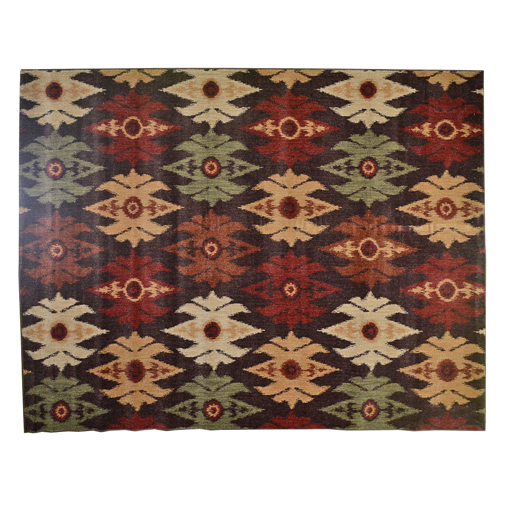 Large Contemporary Floral Area Rug