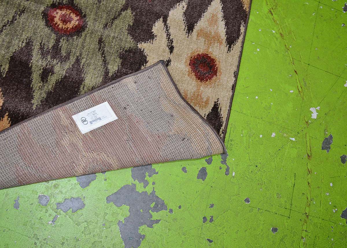 Large Contemporary Floral Area Rug