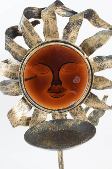 Metal Sculpture Candle Holders