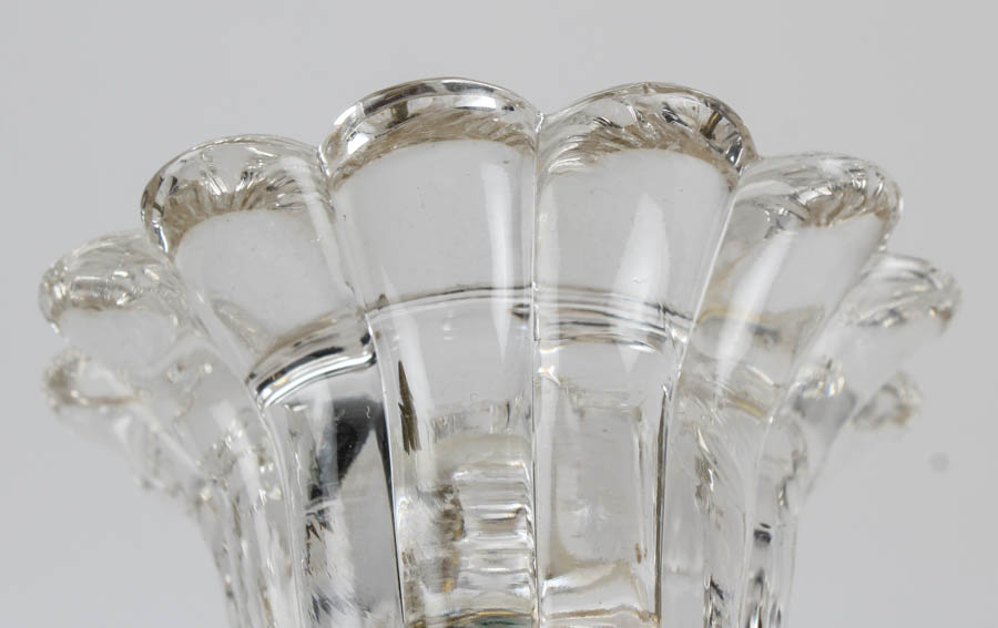 Marble and Glass Candlesticks