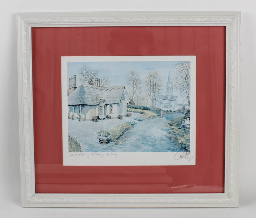 Framed Philip Gray Signed Offset Lithographs