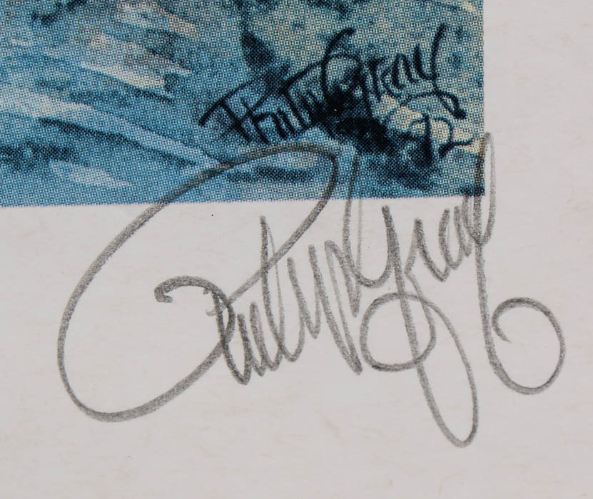 Framed Philip Gray Signed Offset Lithographs