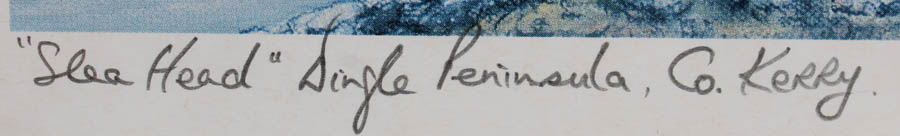 Framed Philip Gray Signed Offset Lithographs