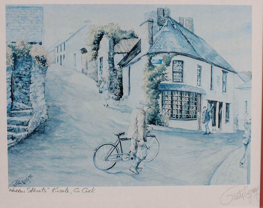 Framed Philip Gray Signed Offset Lithographs