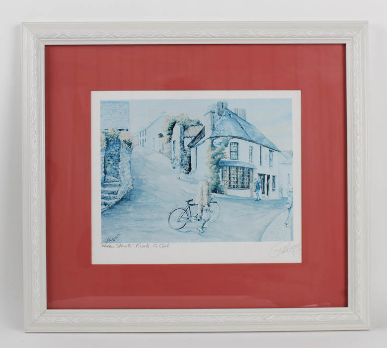 Framed Philip Gray Signed Offset Lithographs