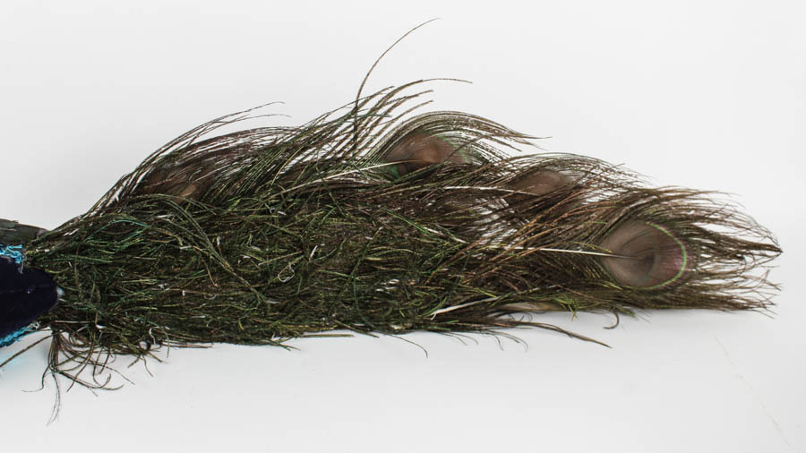 Feather and Sequin Peacock Accesories