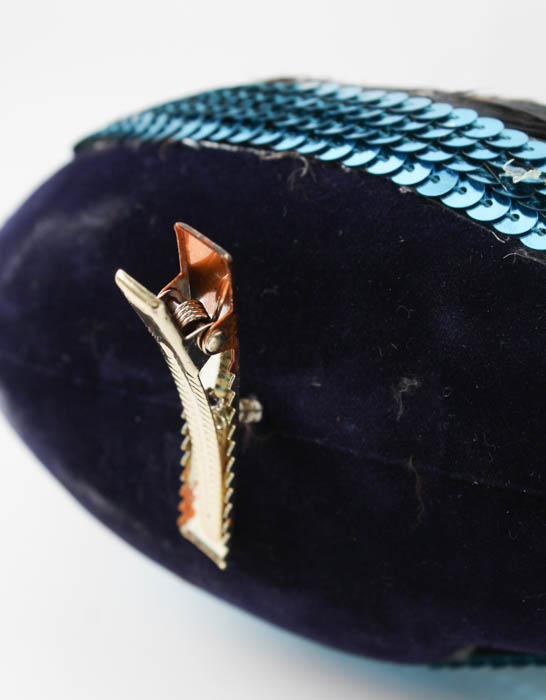 Feather and Sequin Peacock Accesories