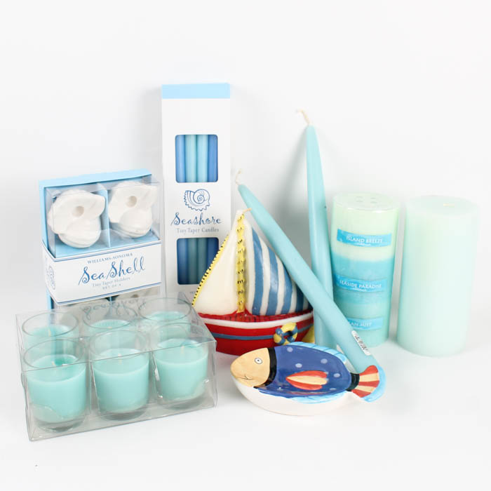 Seashore Candle and Decor Assortment