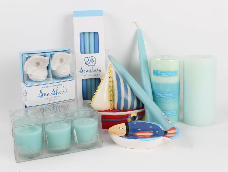 Seashore Candle and Decor Assortment