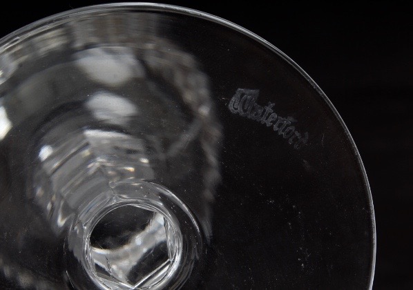 Vintage Waterford Crystal "Colleen" Pattern Champagne Flutes