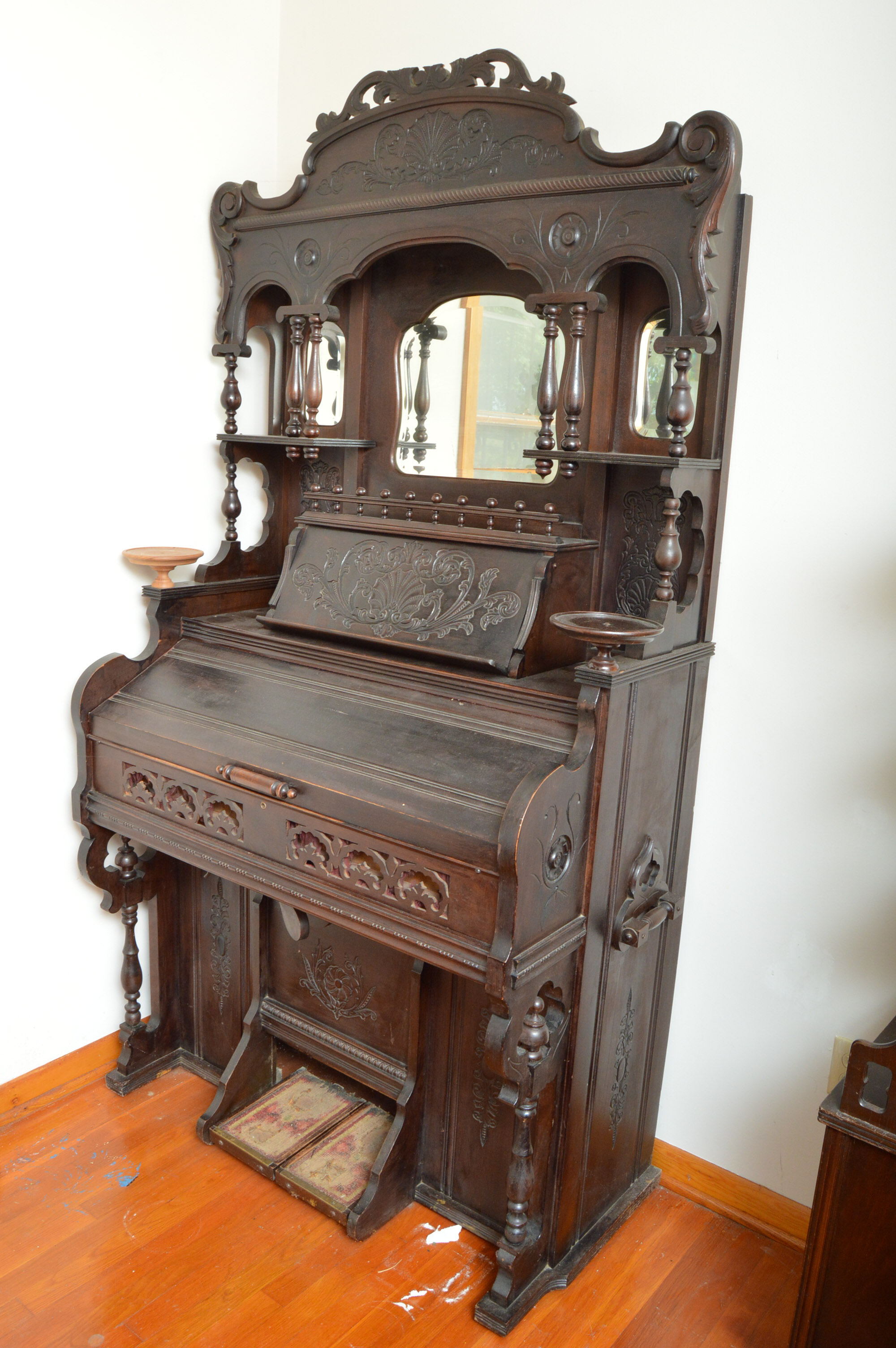 Antique Cornish Company Pump Organ