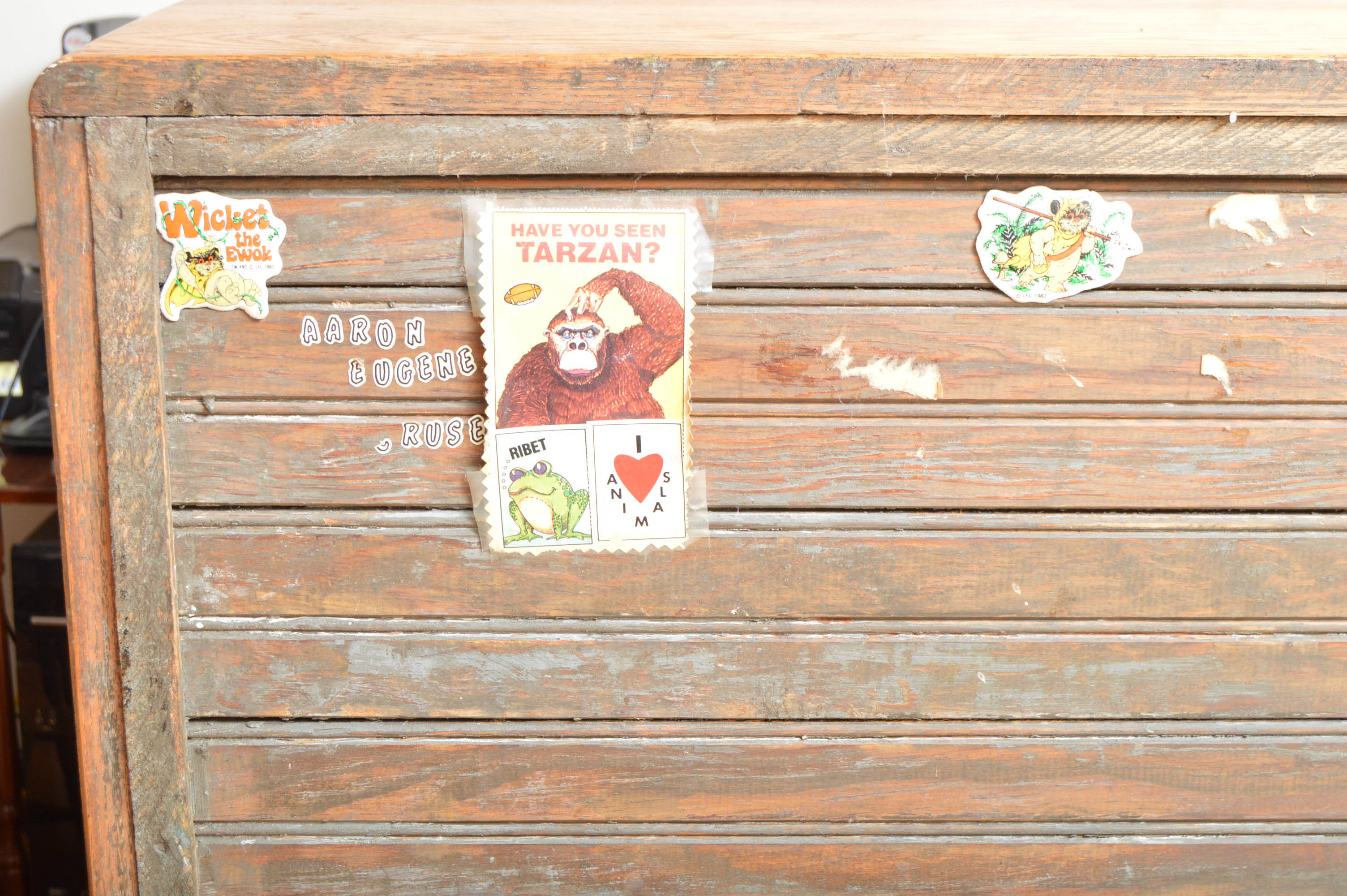 Antique Oak Belding-Hall Century Refrigerator