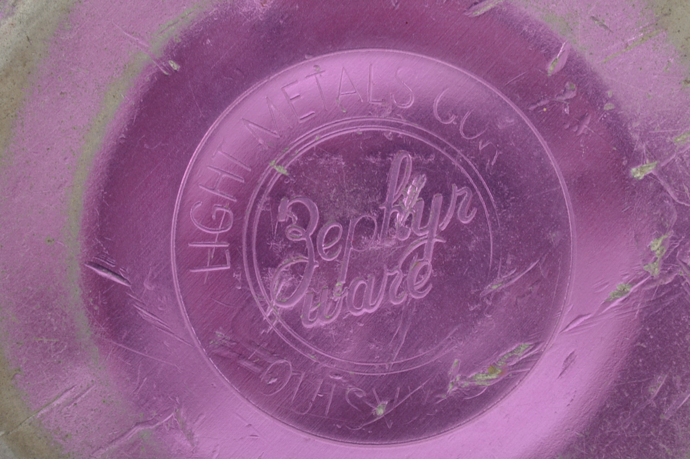 Vintage Zephyr Ware Metal Cups