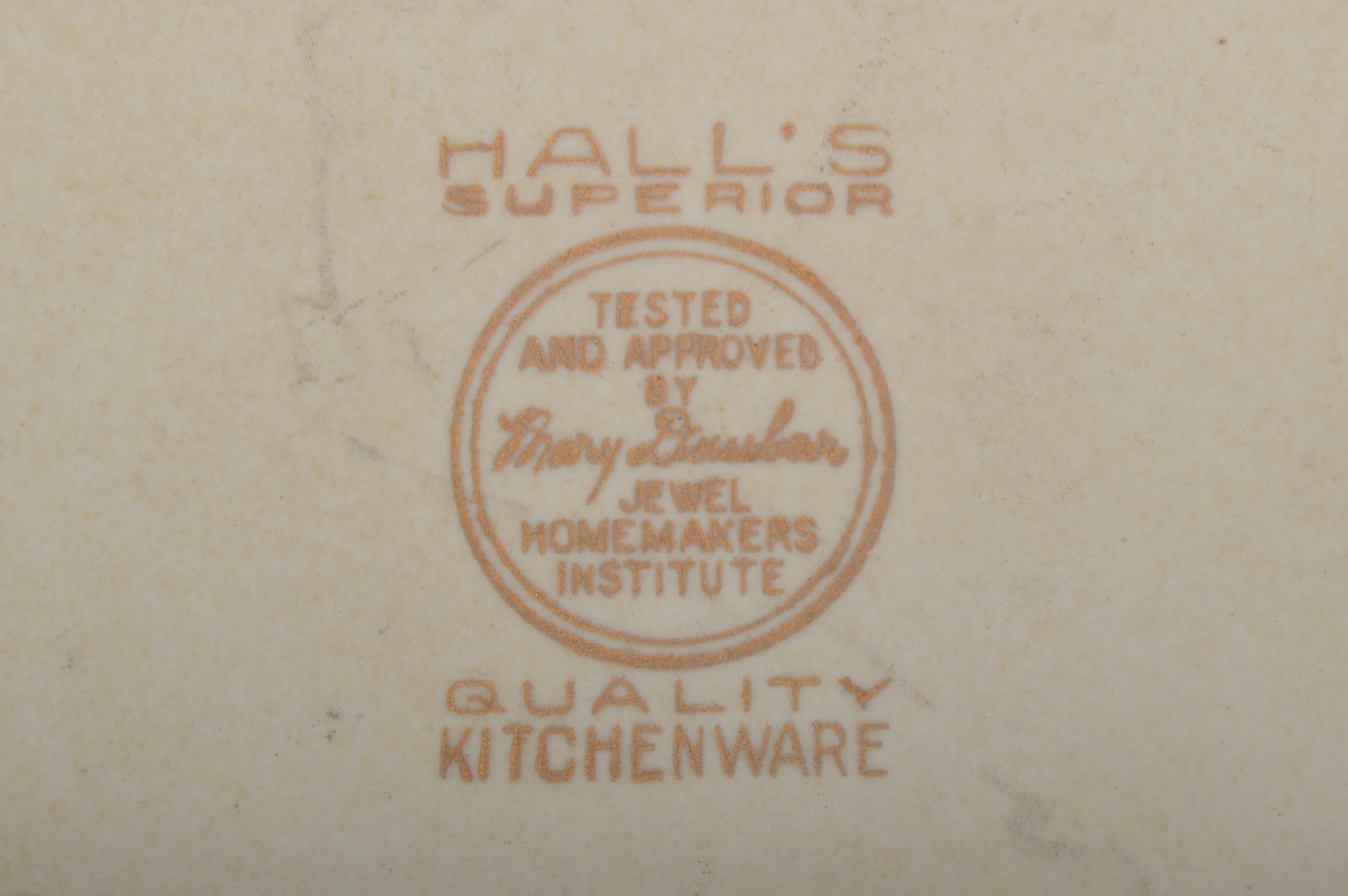 Vintage Hall's Superior Quality Kitchenware Set