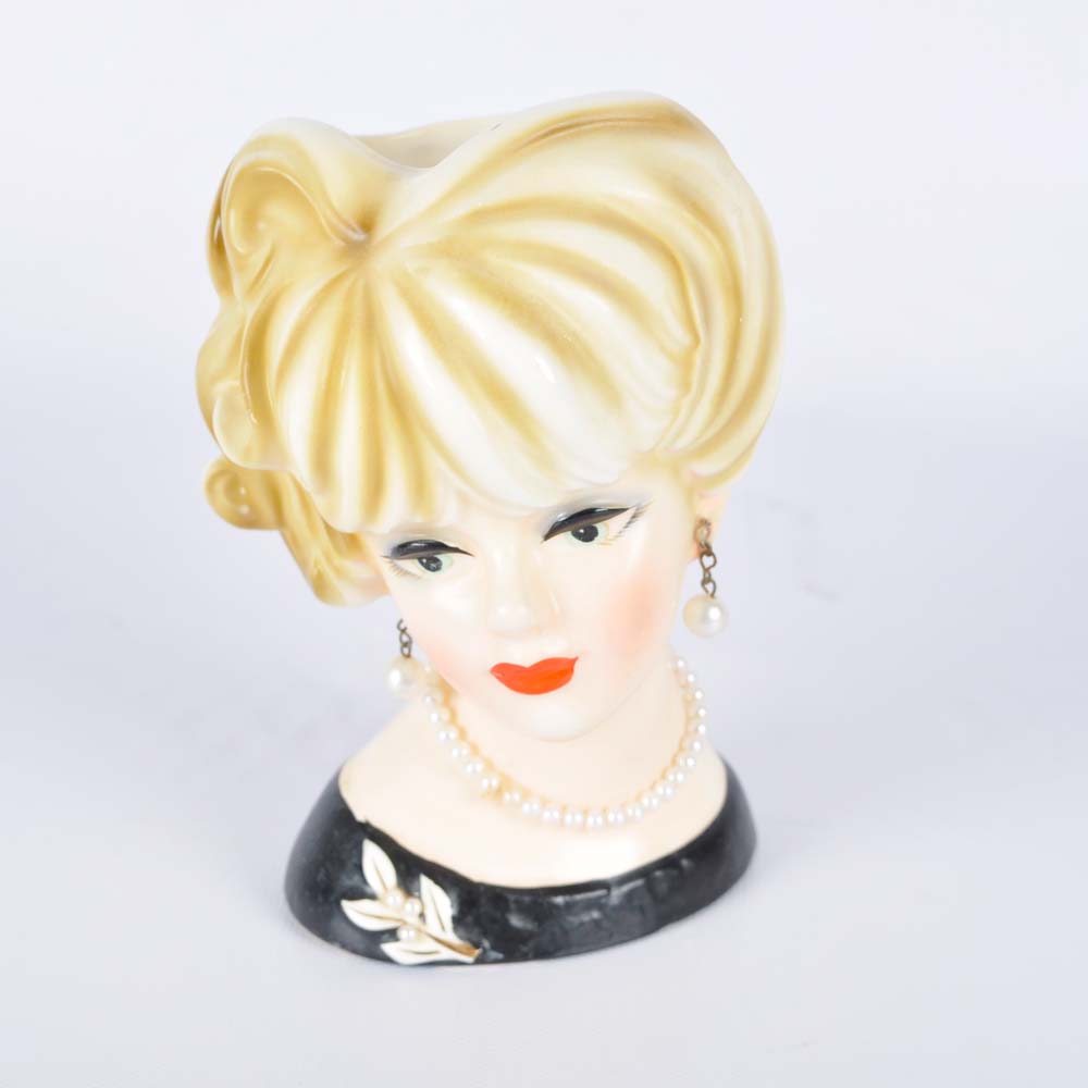 Collection of Vintage Napco Head Vases