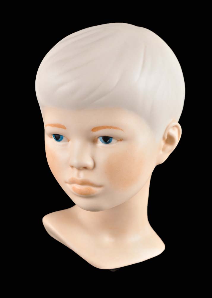 Pair of Vintage Holland Mold Porcelain Bust Statues