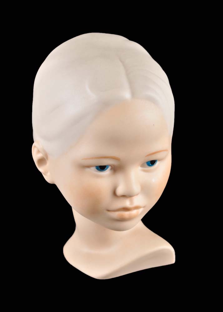 Pair of Vintage Holland Mold Porcelain Bust Statues