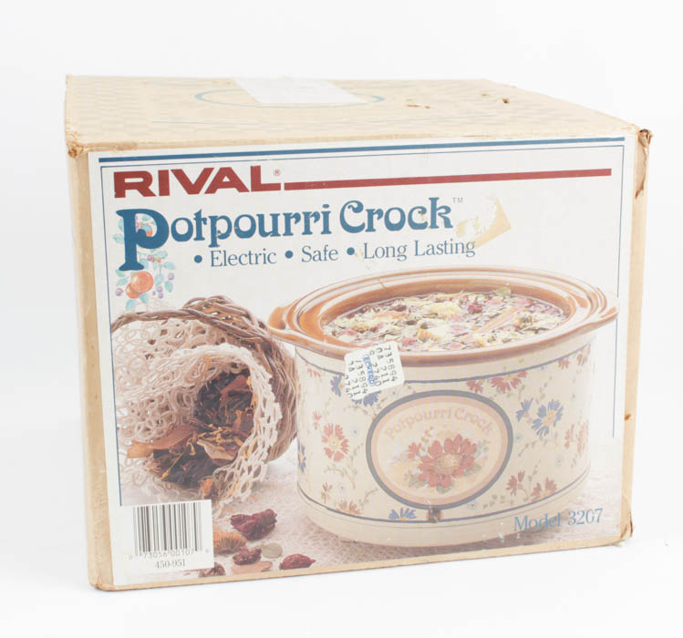 Vintage Potpourri Crockpot
