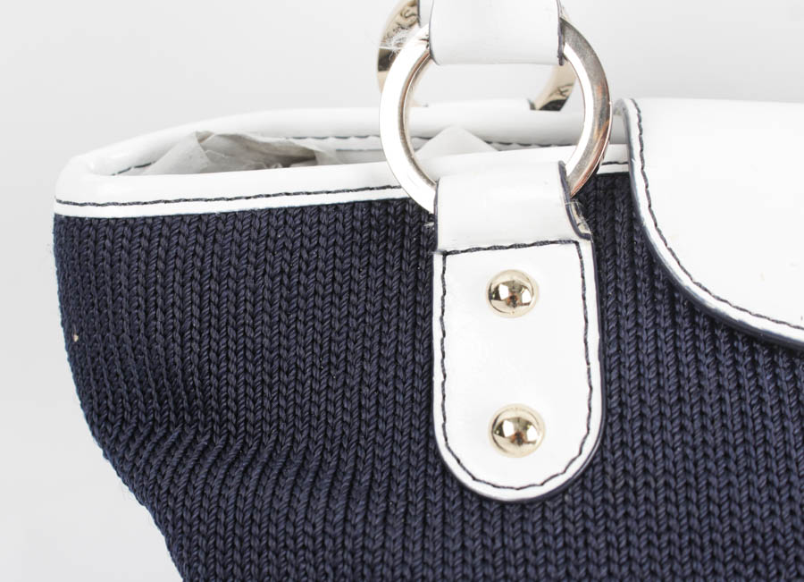 White and Navy Handbag Assortment