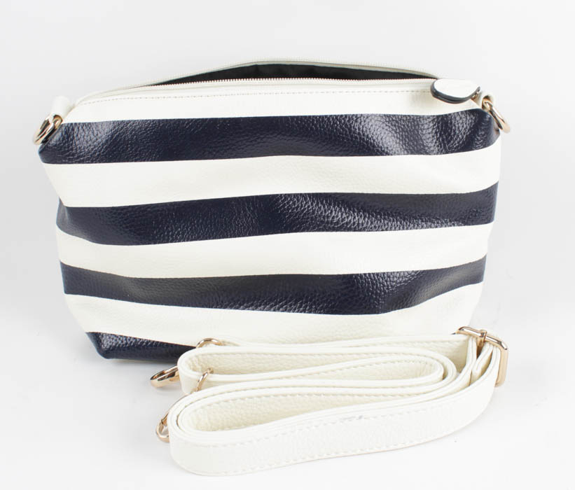 White and Navy Handbag Assortment