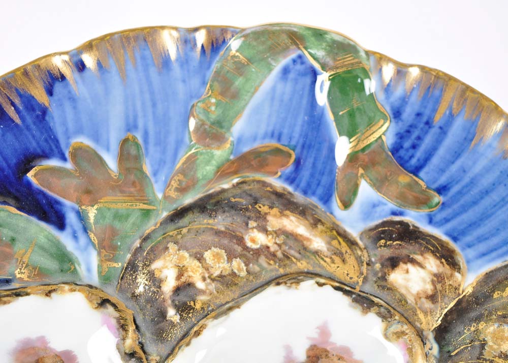 Signed Haviland Oyster Plate