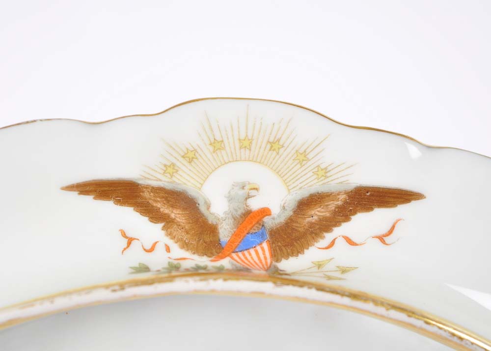 Signed Haviland Oyster Plate