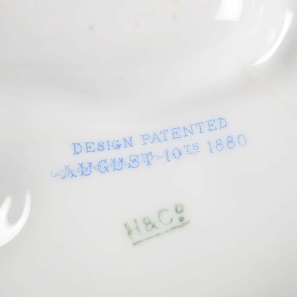 Signed Haviland Oyster Plate