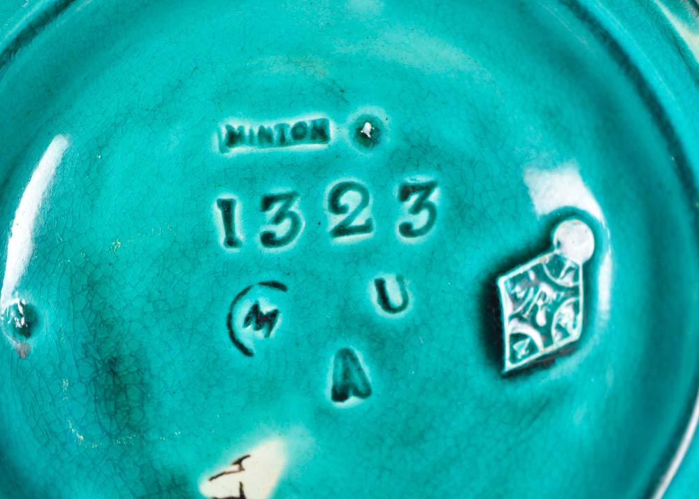 Majolica Oyster Plates