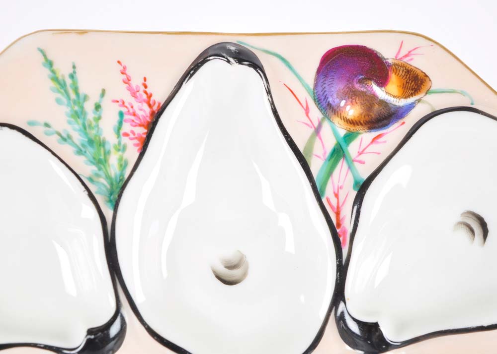 Limoges Oyster Plates
