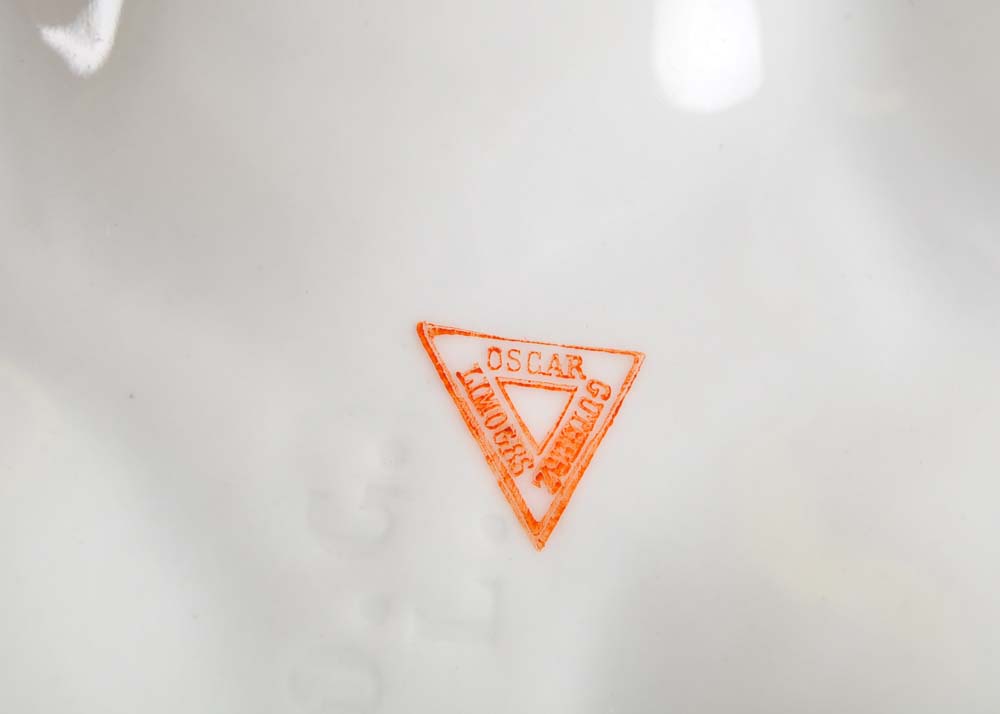 Limoges Oyster Plates