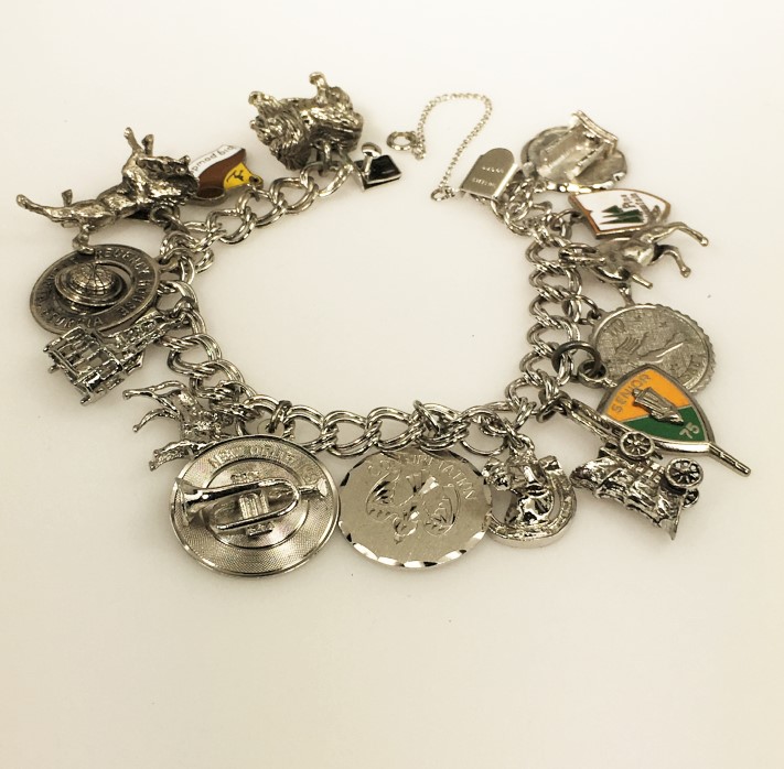 Sterling Silver Charm Bracelet