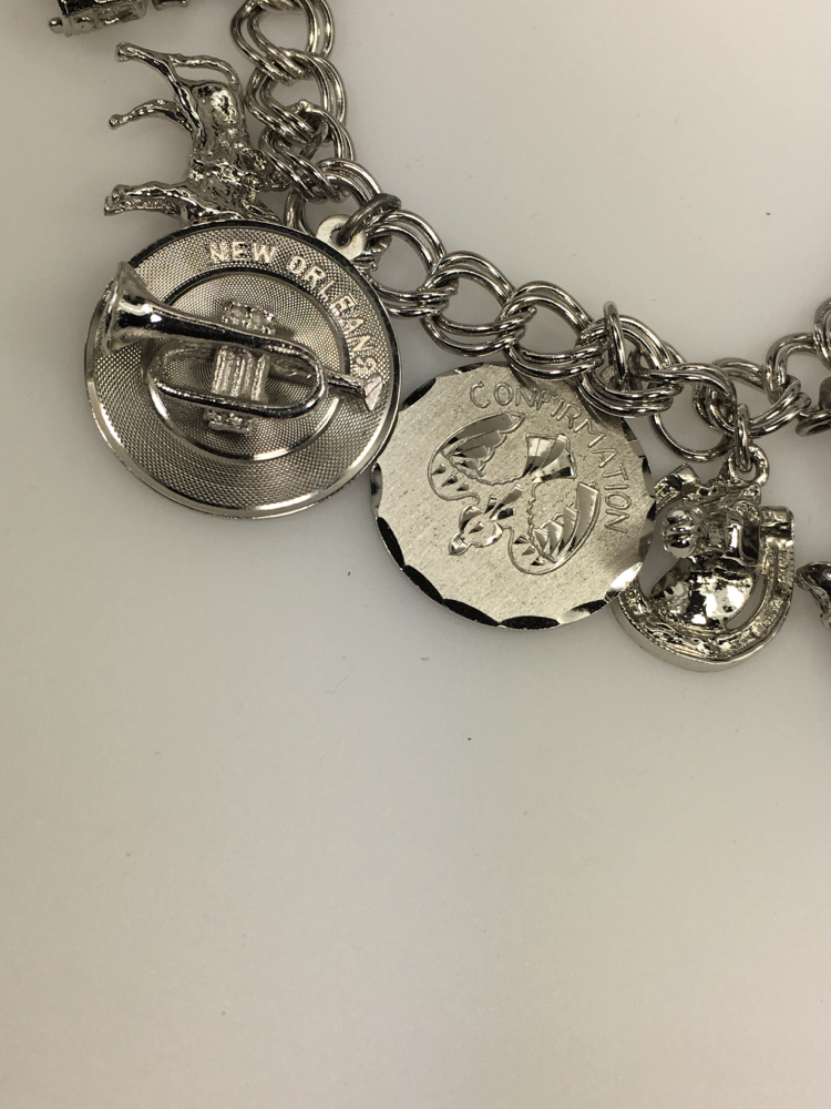 Sterling Silver Charm Bracelet