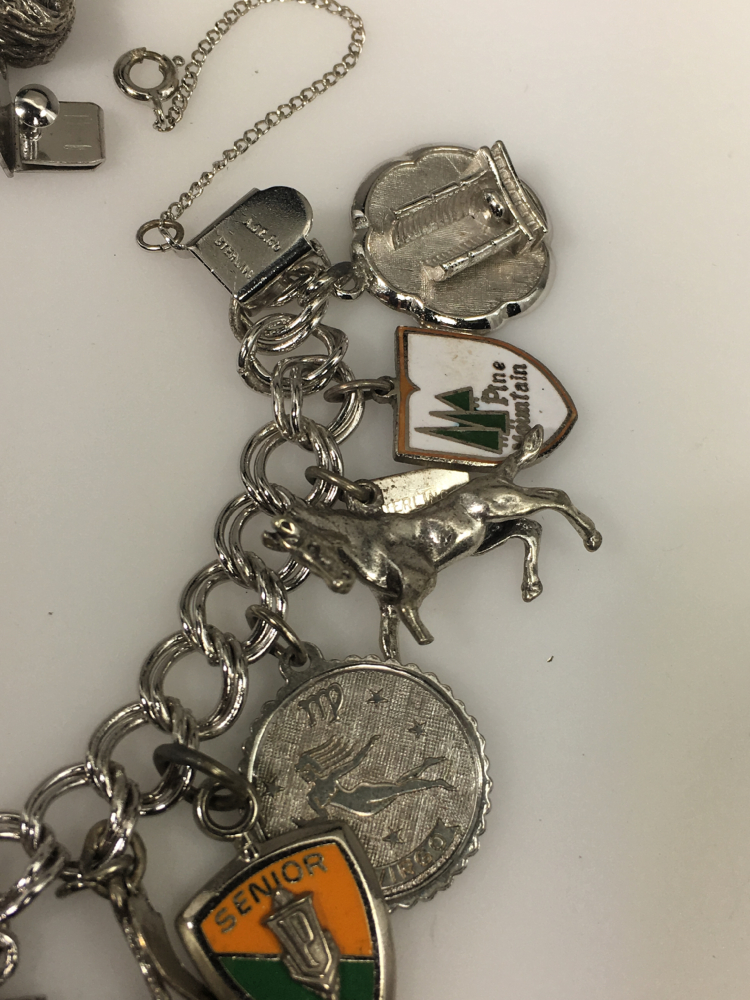 Sterling Silver Charm Bracelet