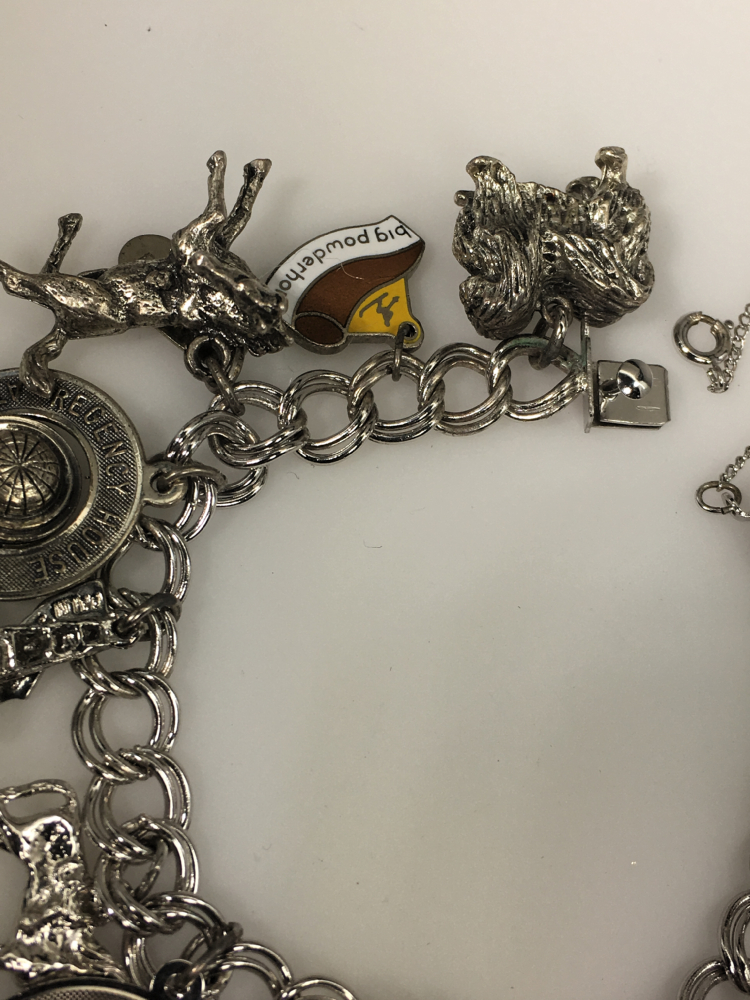 Sterling Silver Charm Bracelet