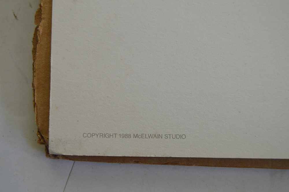 Signed Frank McElwain "Cincinnati Bicentennial Tall Stacks" Print