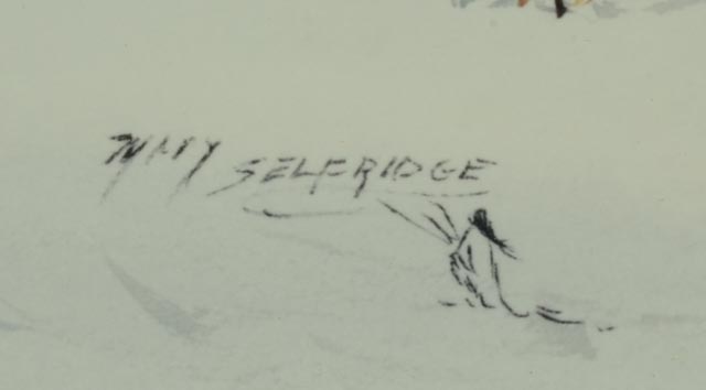 Pair of Mary Selfridge Signed Limited Edition Giclées