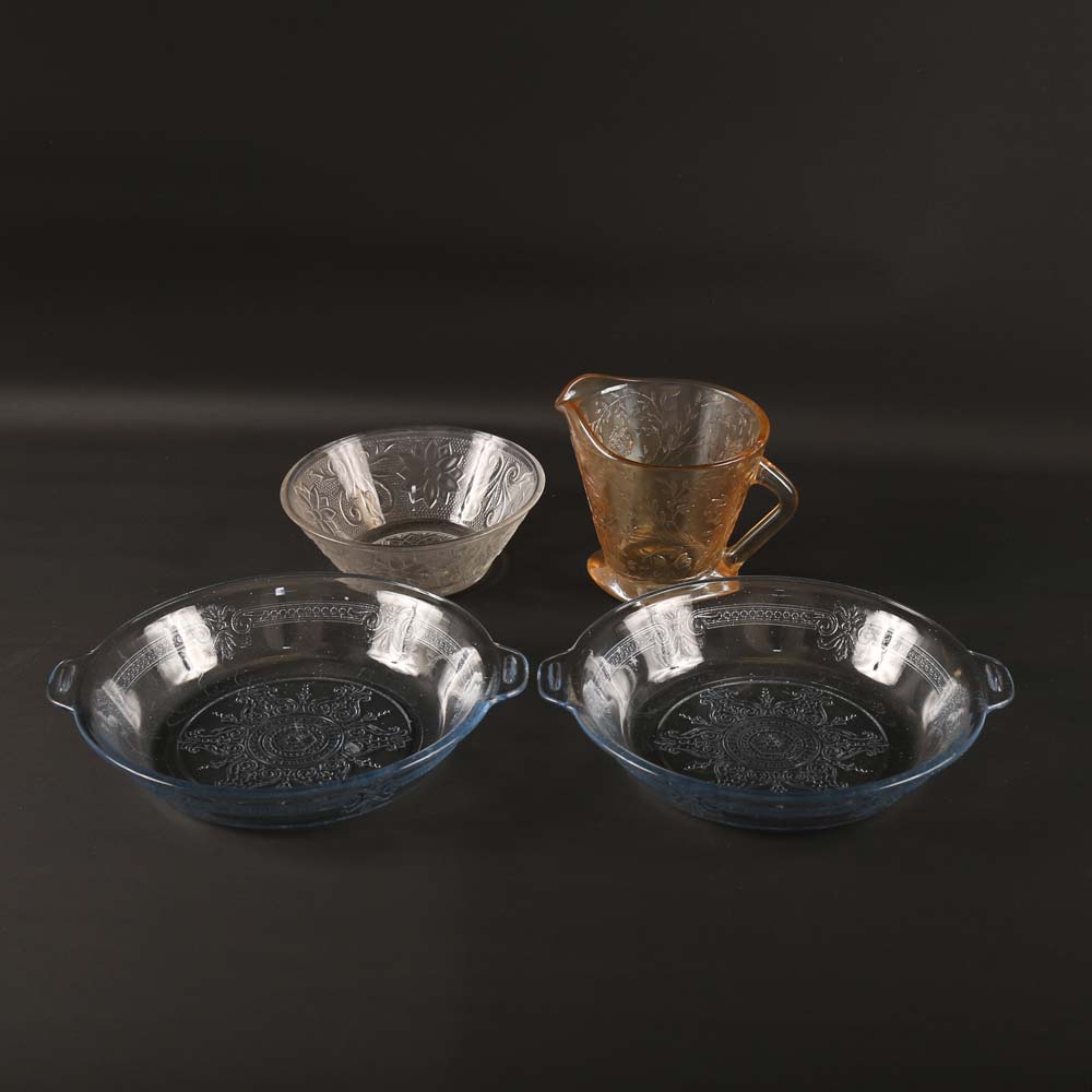 Group of Depression Glass