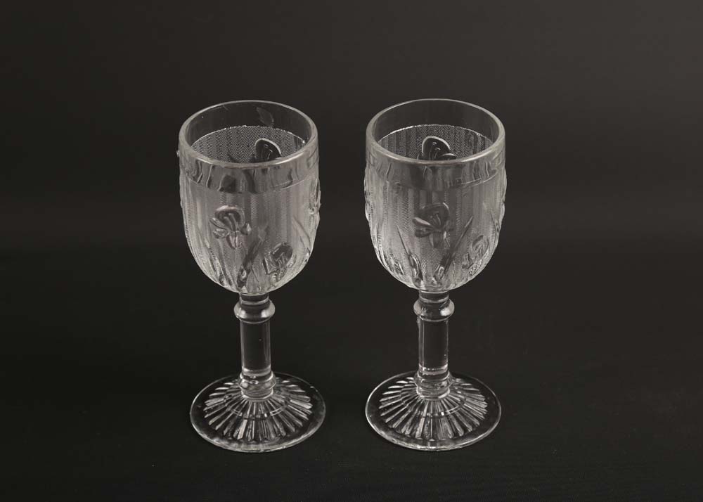 VIntage Glass Serving Pieces