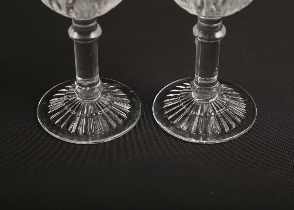 VIntage Glass Serving Pieces