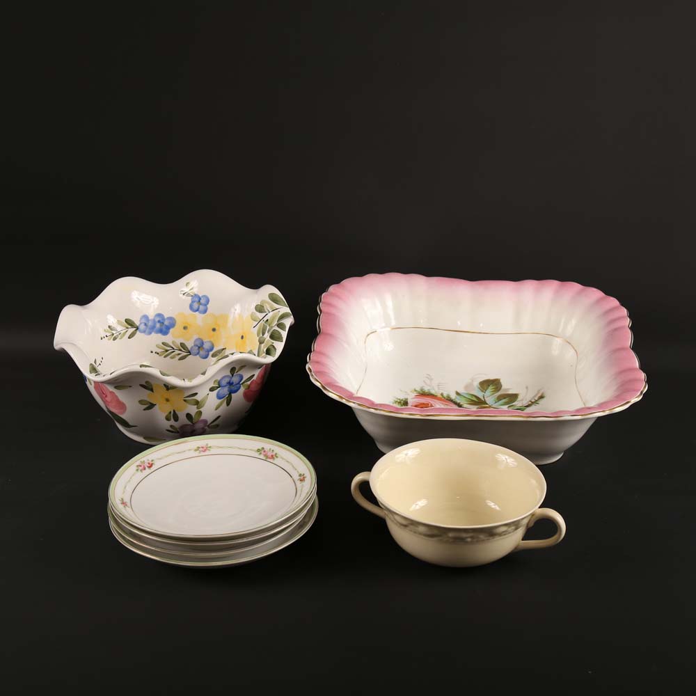 Floral Tableware Assortment