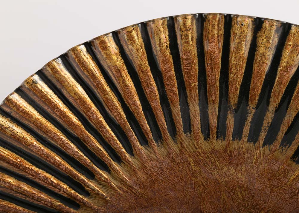 Sunburst Art Glass Bowl