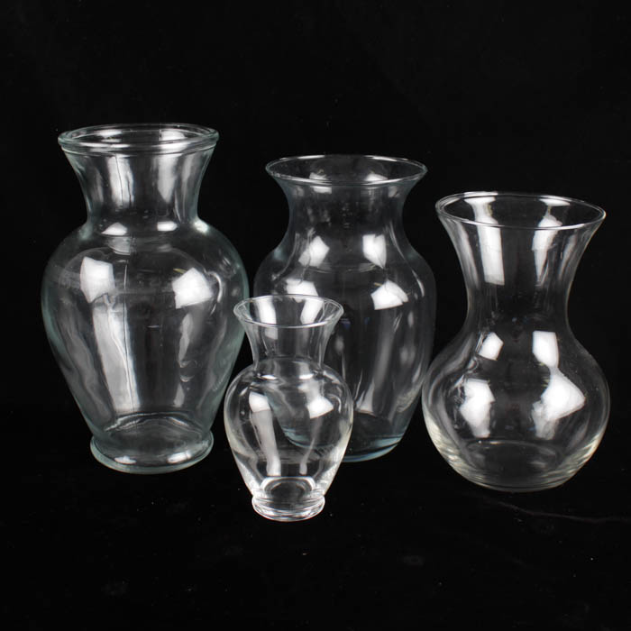 Glass Bulb Vase Collection